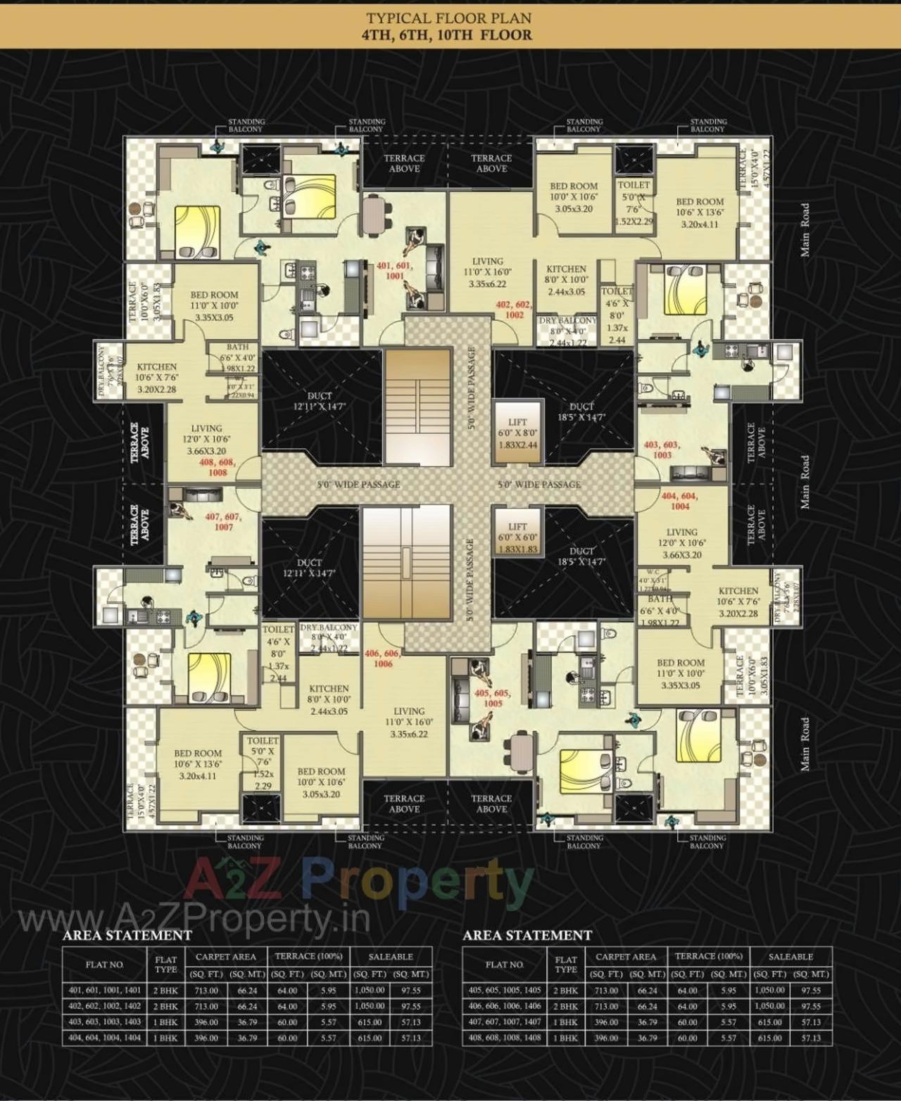 Layout of real estate project Basera Eternity located at Hinjavadi-ct, Pune, Maharashtra