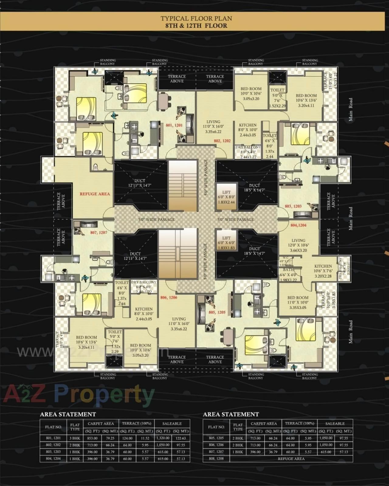 Layout of real estate project Basera Eternity located at Hinjavadi-ct, Pune, Maharashtra