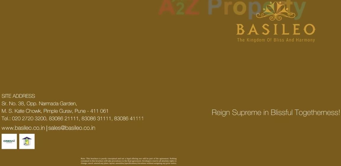  of real estate project Basileo located at Pimpale-gurav, Pune, Maharashtra