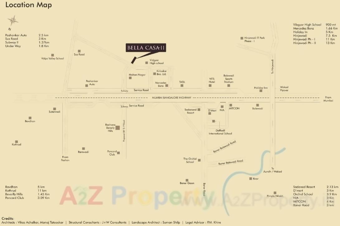  of real estate project Bellacasa located at Sus, Pune, Maharashtra