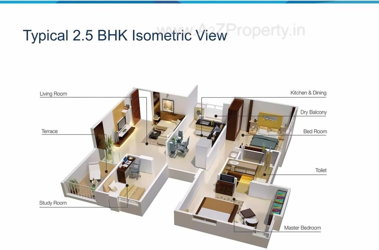 Layout of real estate project Bellavista located at Pune-m-corp, Pune, Maharashtra