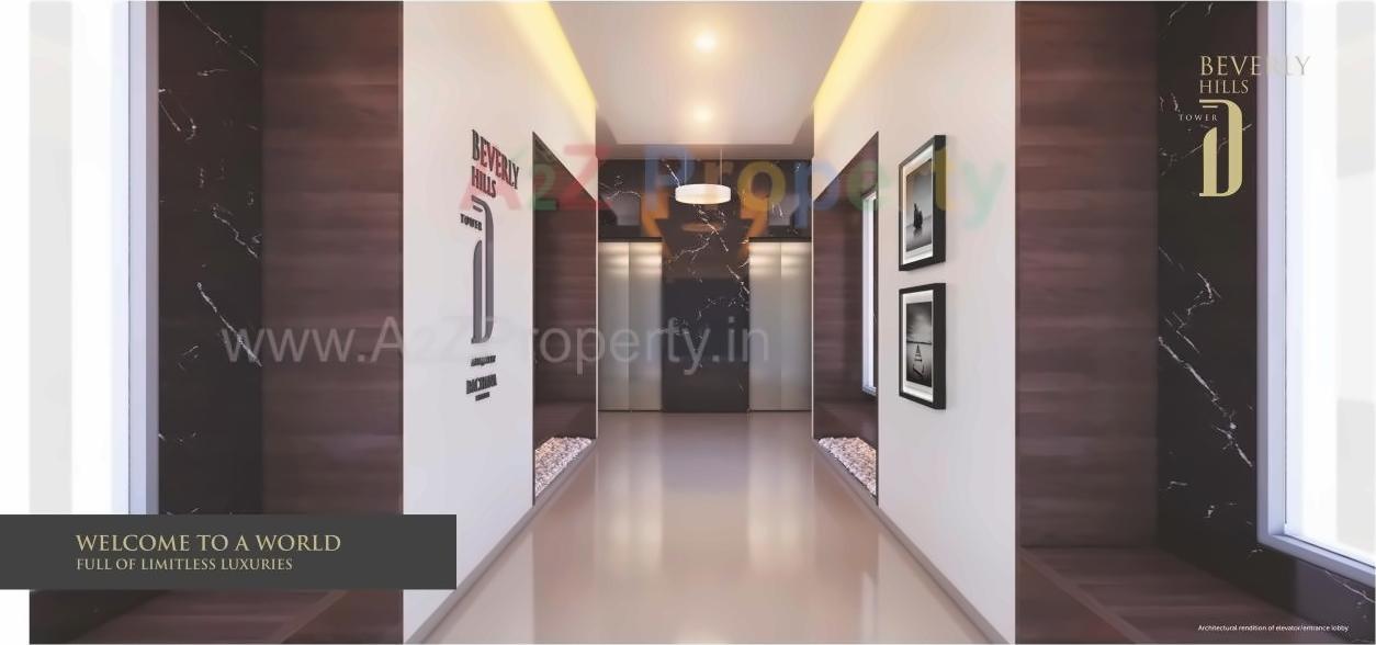 3D Elevation of real estate project Beverly Hills located at Baner, Pune, Maharashtra