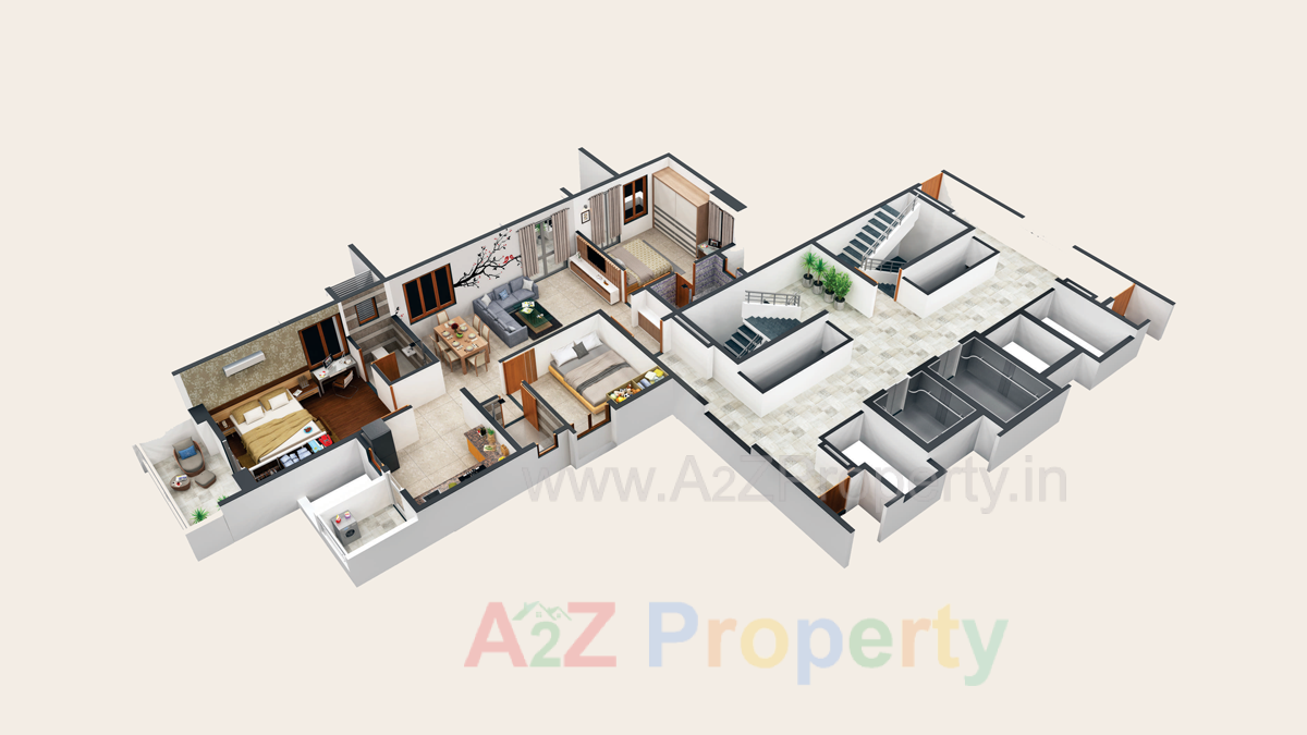 Floar3 of real estate project Bhalchandra Vihar located at Pimpri-chinchawad-m-corp, Pune, Maharashtra