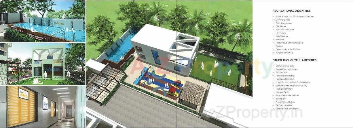 3D Elevation of real estate project Bhoomi Blessings located at Pimpri-chinchawad-m-corp, Pune, Maharashtra