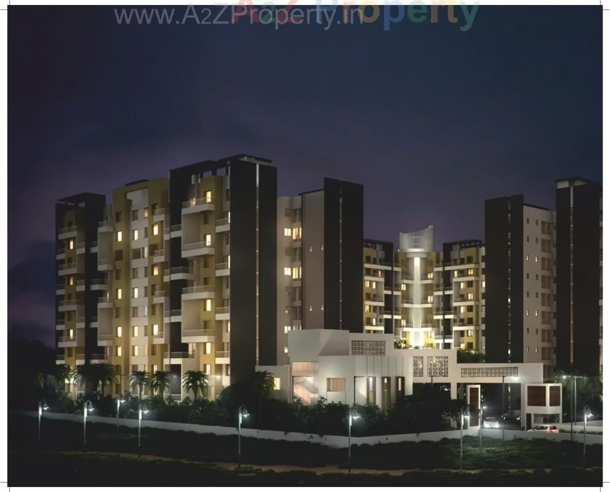 3D Elevation of real estate project Bhumi Silveriio located at Pimpri-chinchawad-m-corp, Pune, Maharashtra