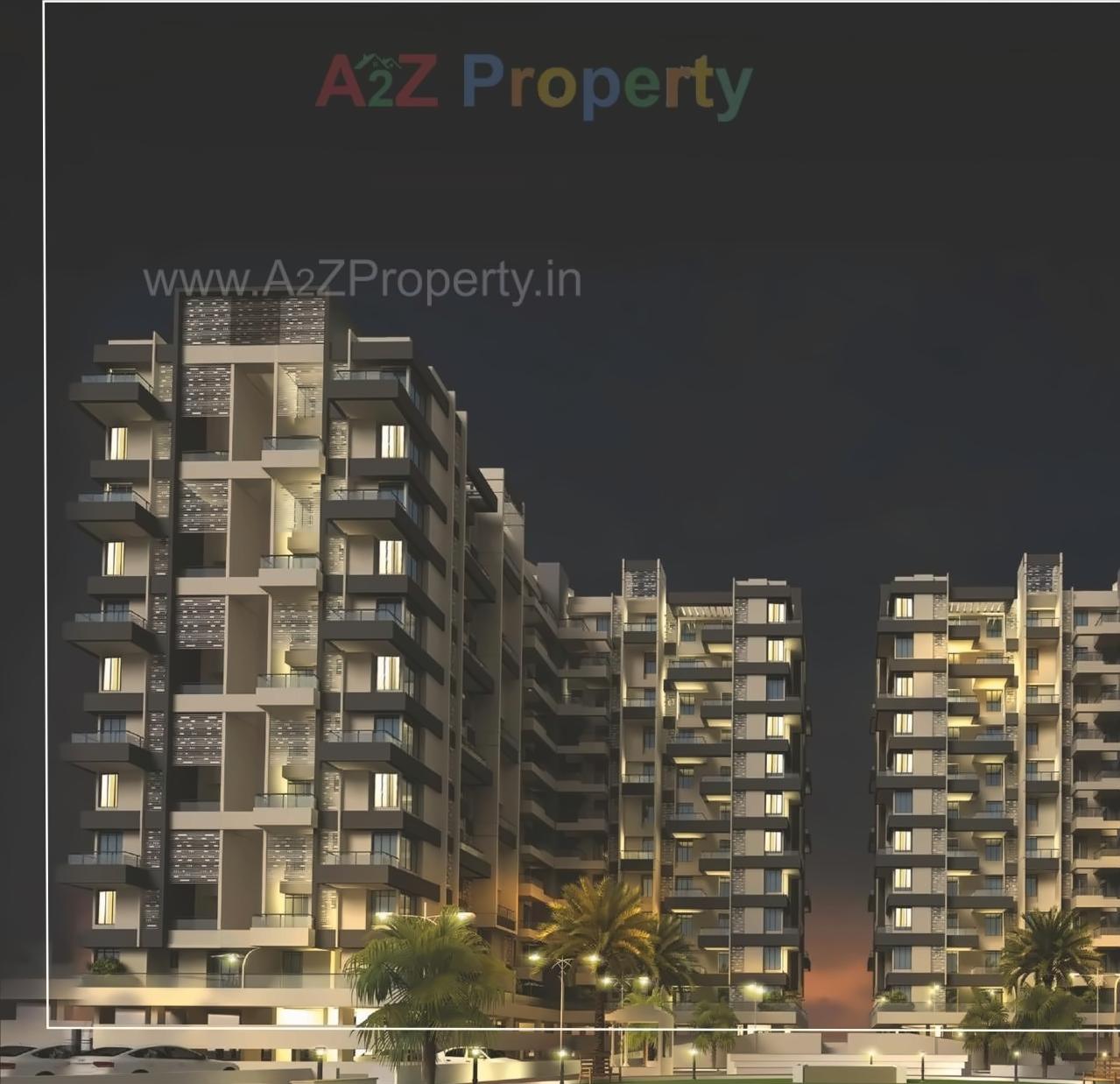 3D Elevation of real estate project Blithe Icon located at Wagholi, Pune, Maharashtra