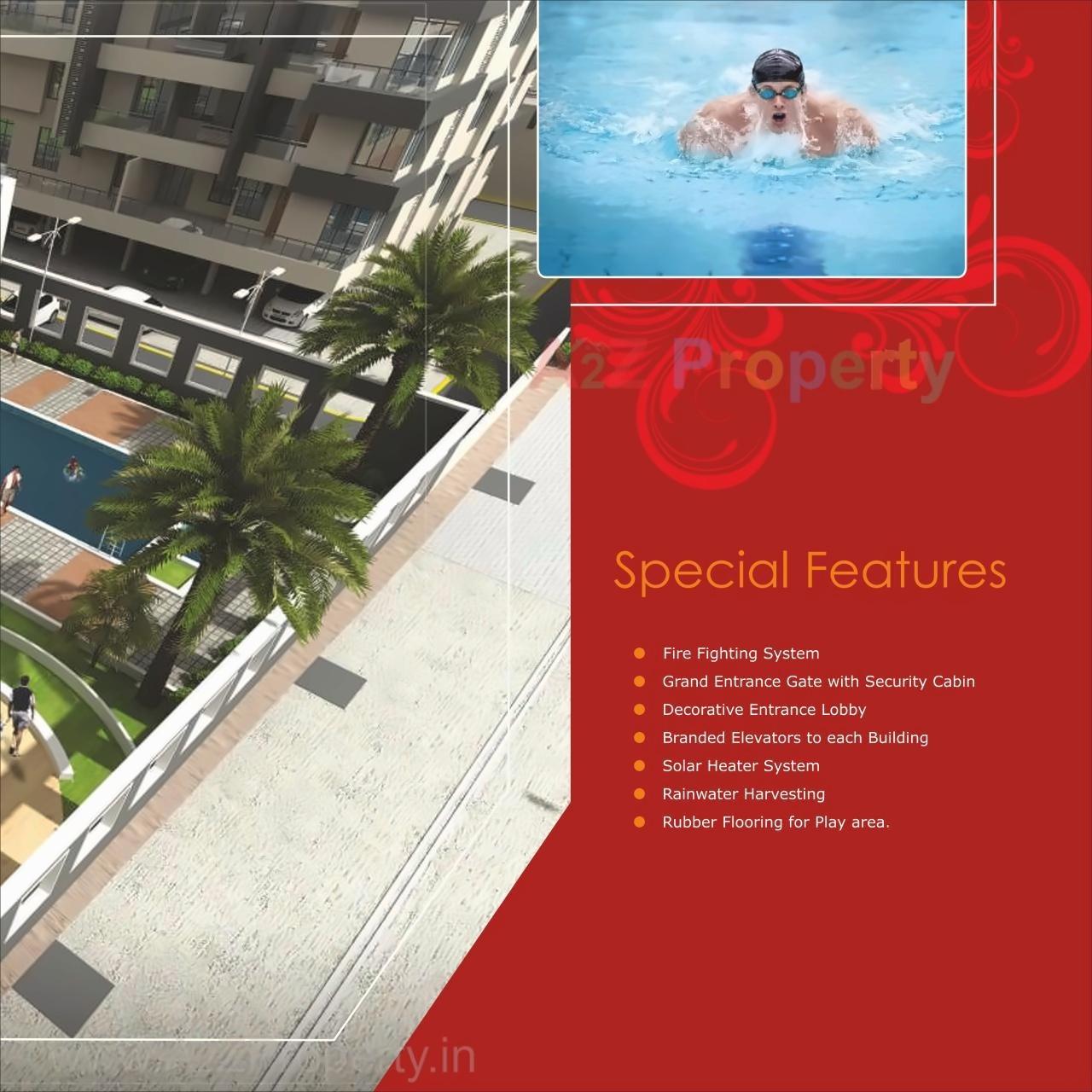 3D Elevation of real estate project Blithe Icon located at Wagholi, Pune, Maharashtra