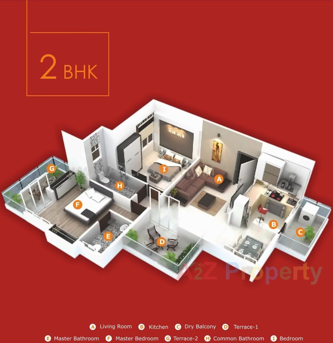 Layout of real estate project Blithe Icon located at Wagholi, Pune, Maharashtra