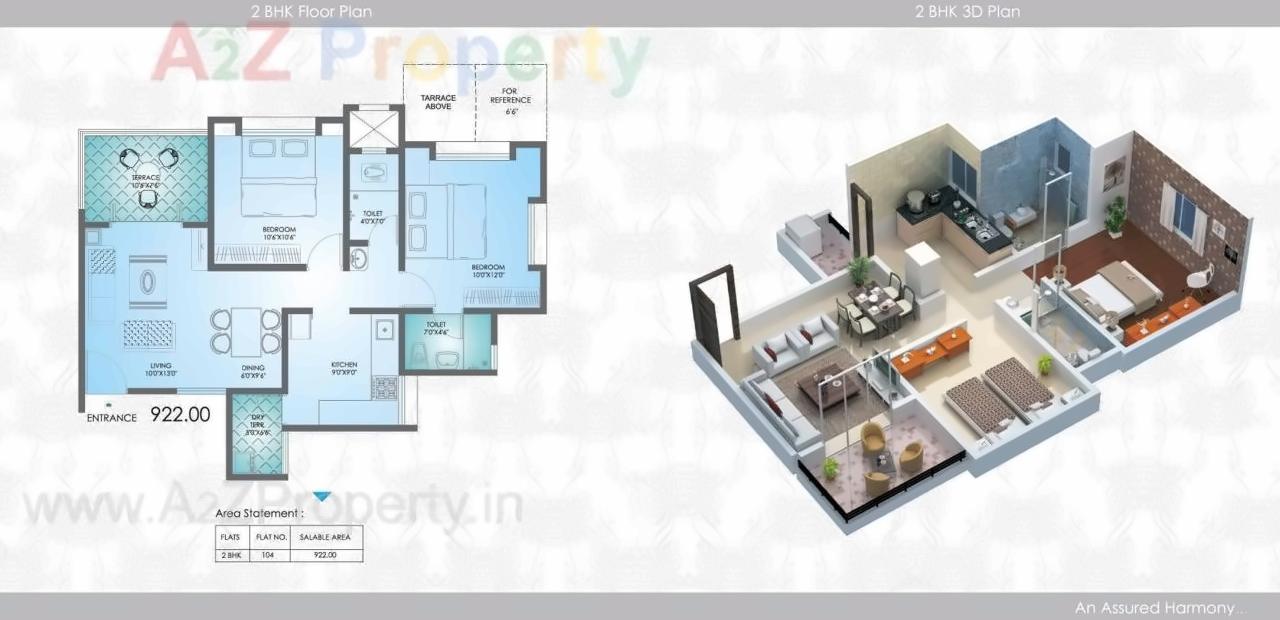 Layout of real estate project Blue Dice located at Chikhali-bk, Pune, Maharashtra