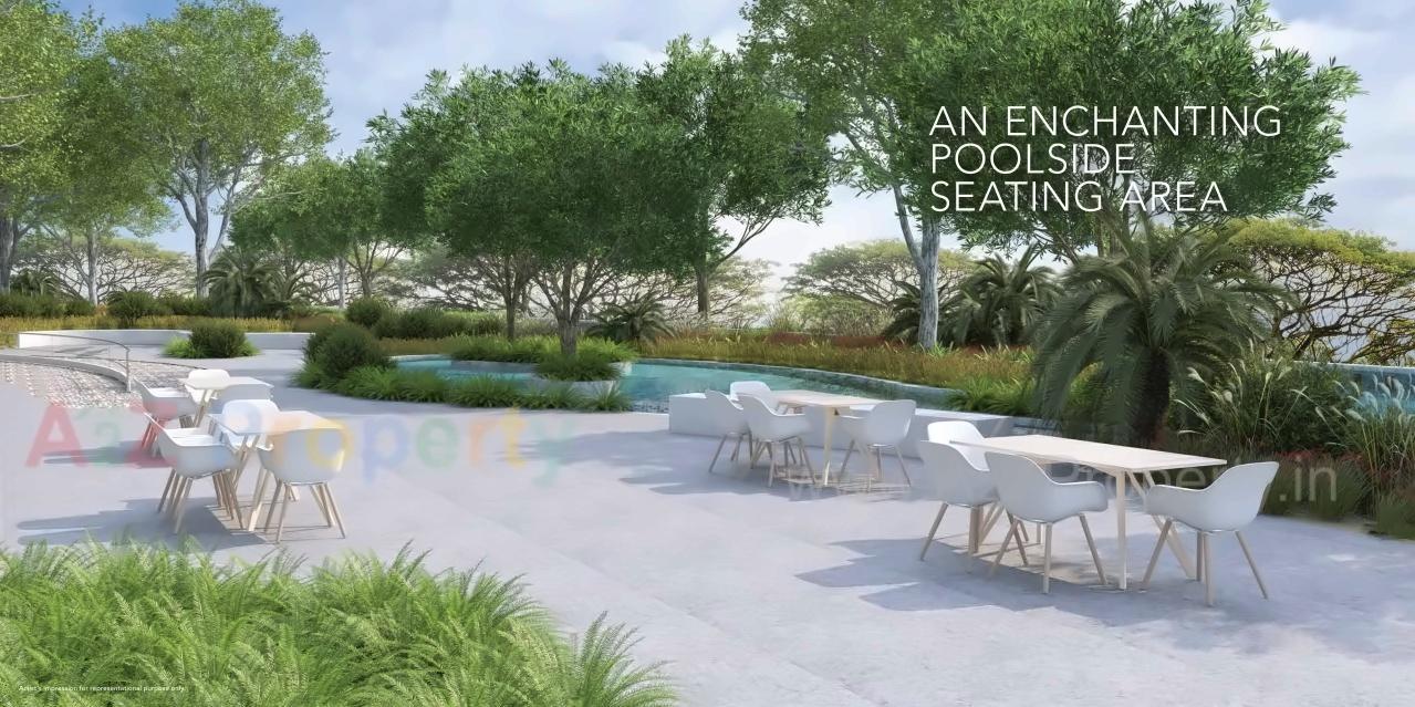 3D Elevation of real estate project Bluegrass Residences   Tower located at Pune-m-corp, Pune, Maharashtra