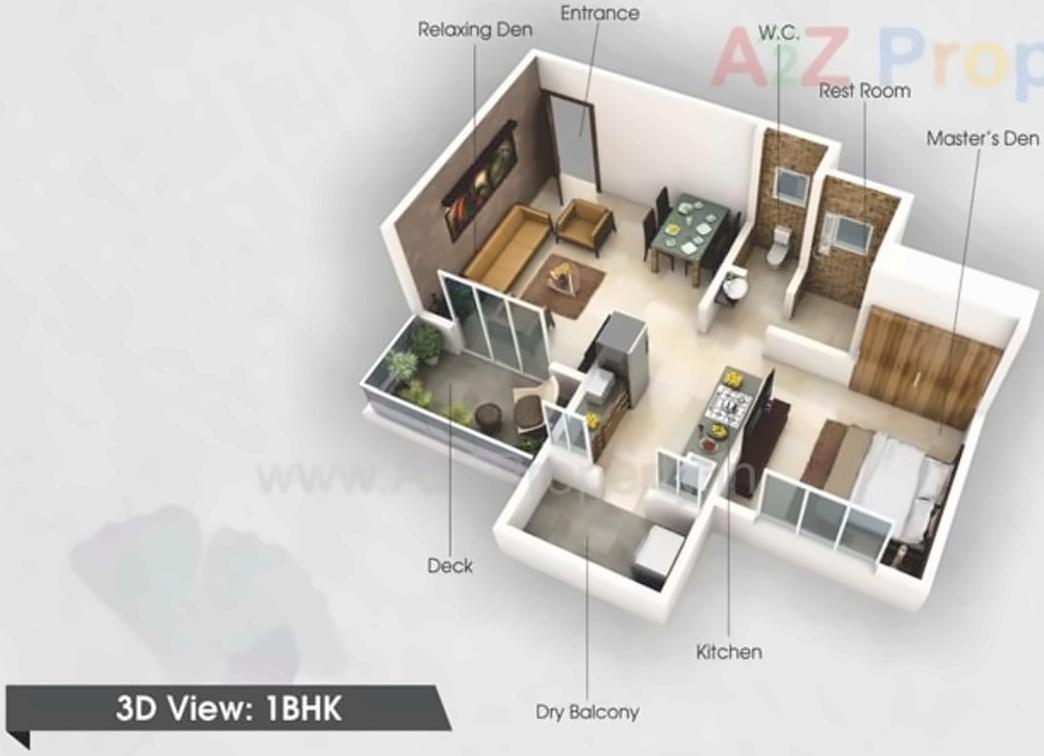 Layout of real estate project Bon Vivant located at Mundhawa, Pune, Maharashtra