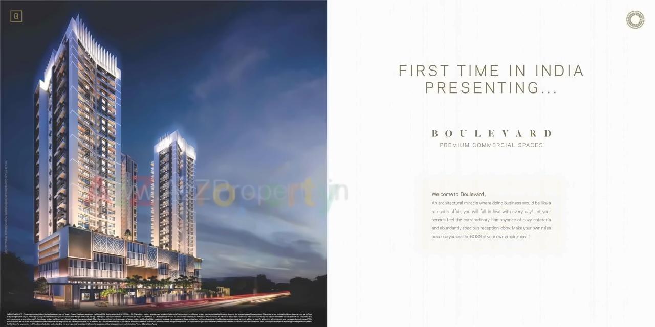  of real estate project Boulevard Of Towers located at Pune-m-corp, Pune, Maharashtra