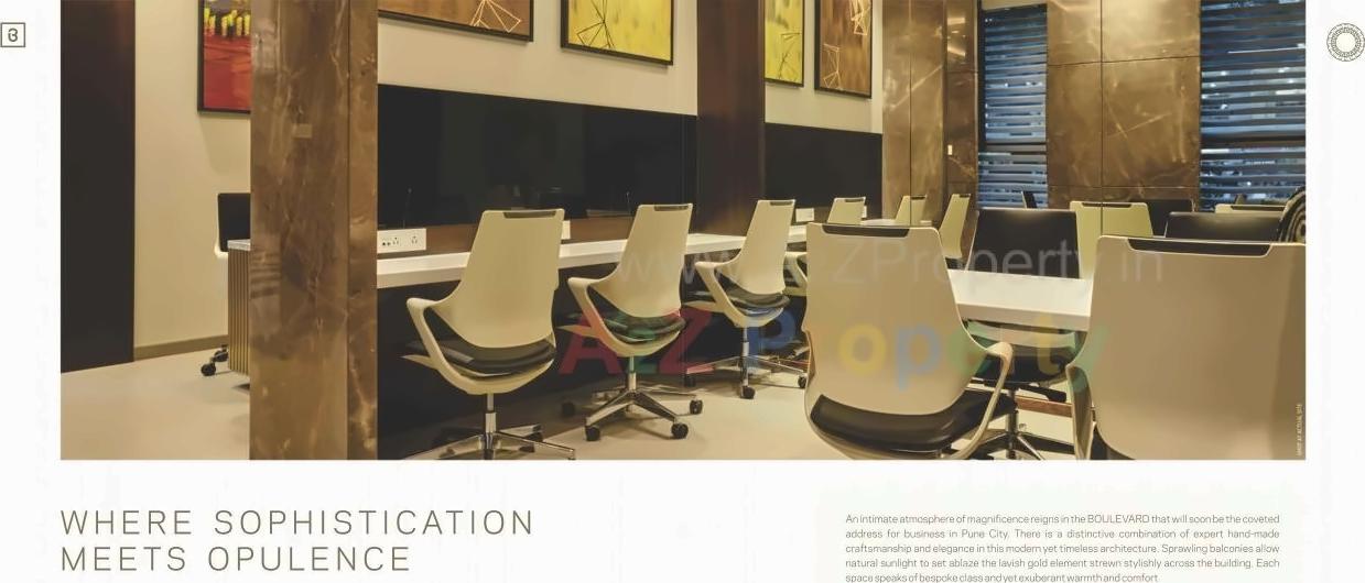 3D Elevation of real estate project Boulevard Of Towers located at Pune-m-corp, Pune, Maharashtra