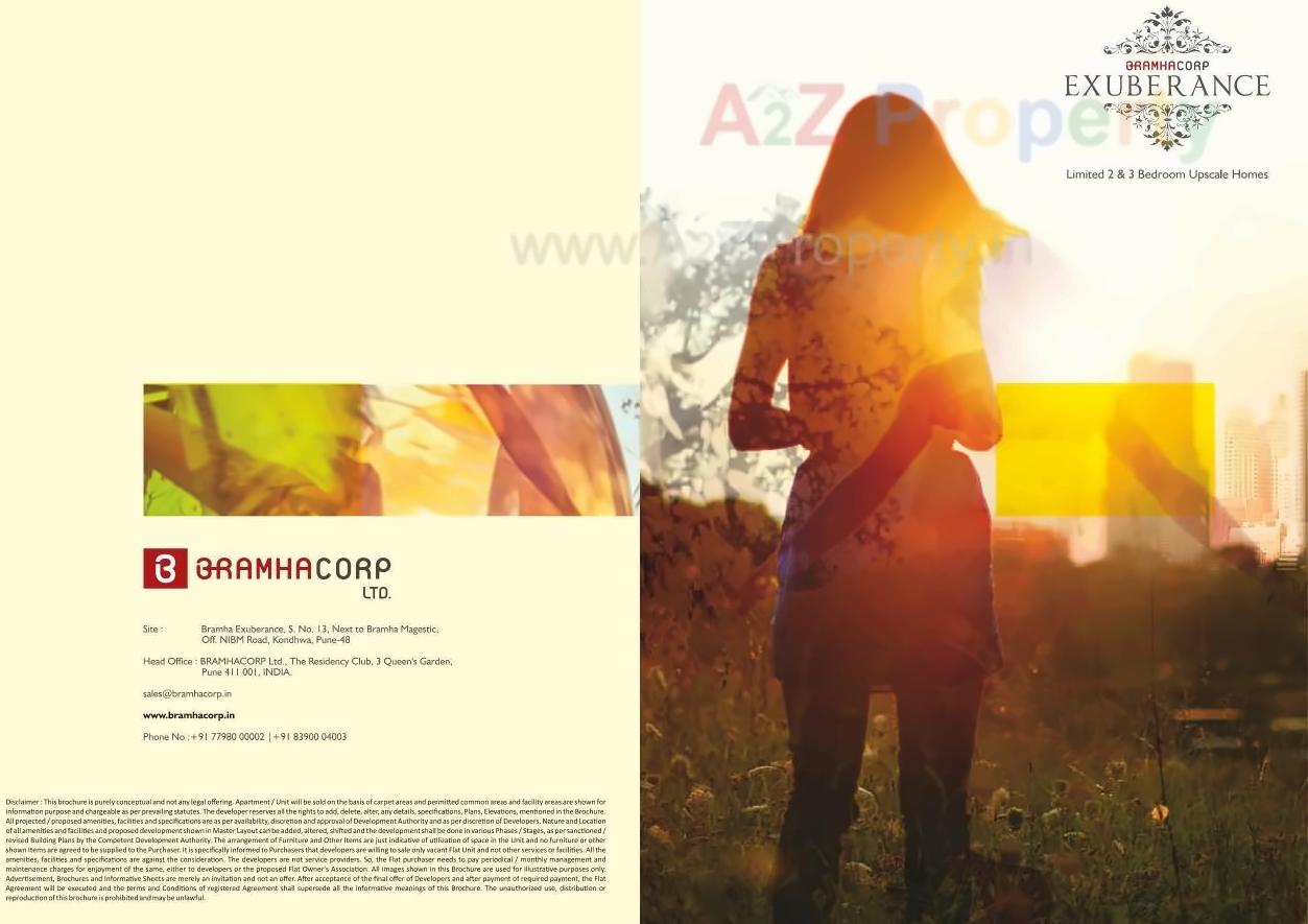  of real estate project Bramha Exuberance located at Kondhwa-khurd, Pune, Maharashtra