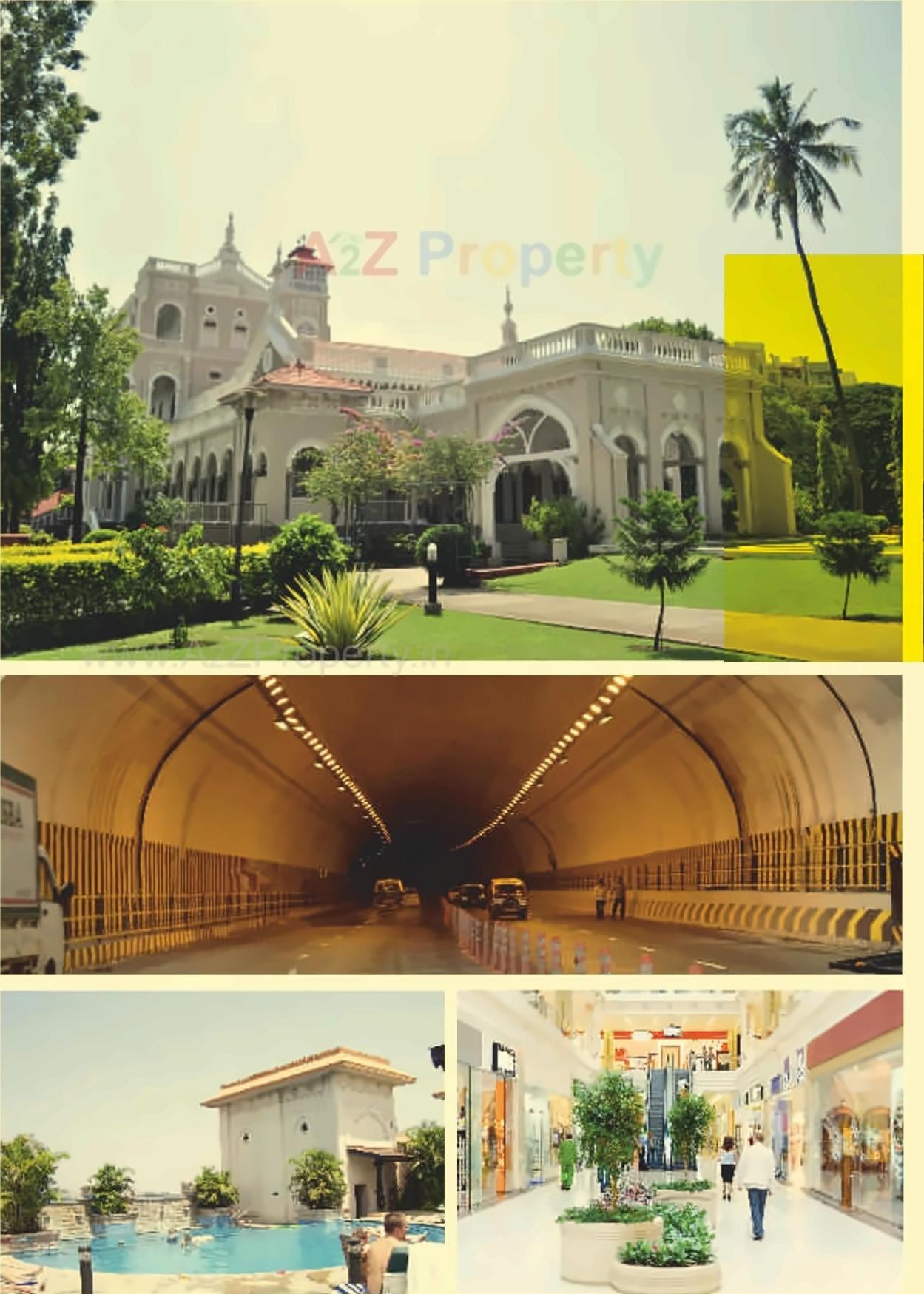 3D Elevation of real estate project Bramha Exuberance located at Kondhwa-khurd, Pune, Maharashtra