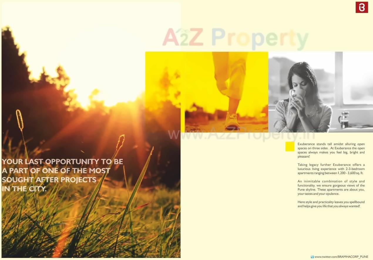  of real estate project Bramha Exuberance located at Kondhwa-khurd, Pune, Maharashtra