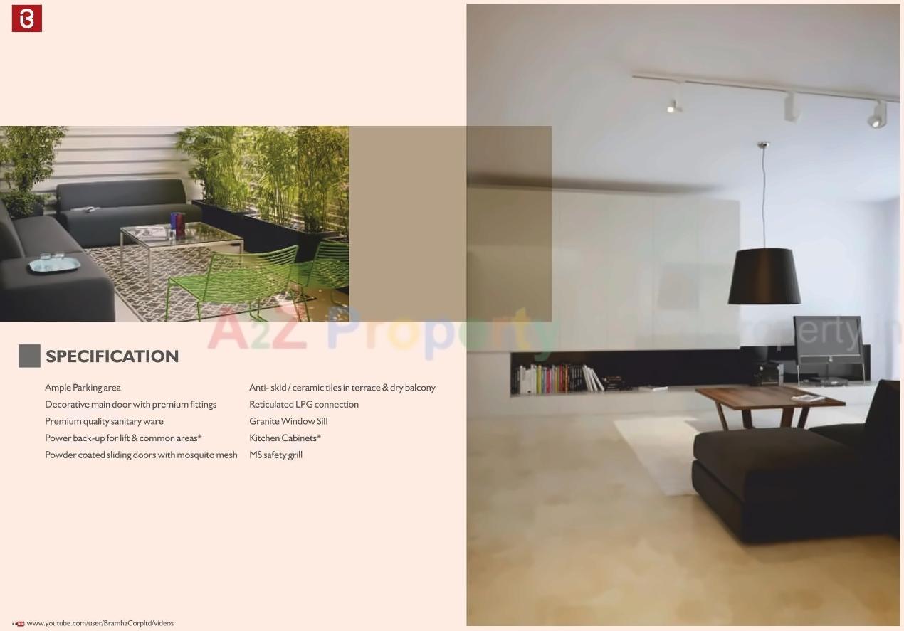 3D Elevation of real estate project Bramha Exuberance located at Kondhwa-khurd, Pune, Maharashtra