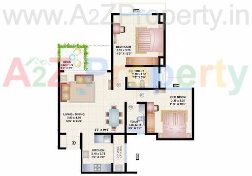 Unnamed of real estate project Bramha Skycity located at Dhanori, Pune, Maharashtra
