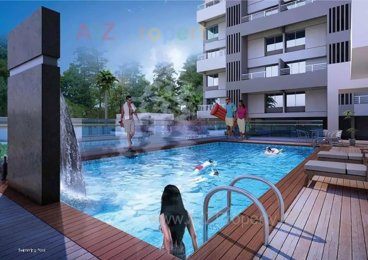 3D Elevation of real estate project Bright Aristo located at Kesnand, Pune, Maharashtra