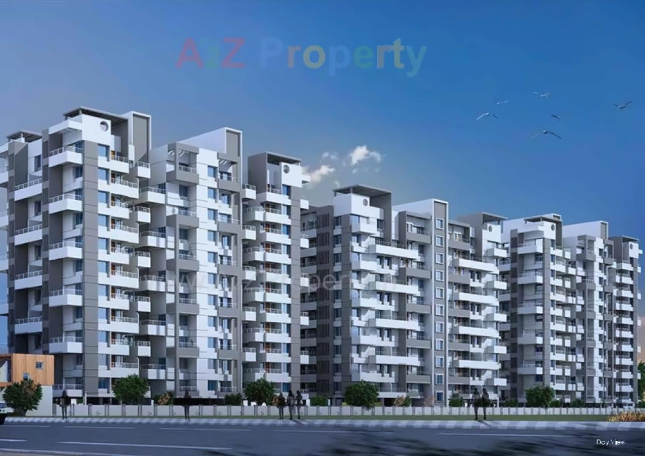 3D Elevation of real estate project Bright Aristo located at Kesnand, Pune, Maharashtra