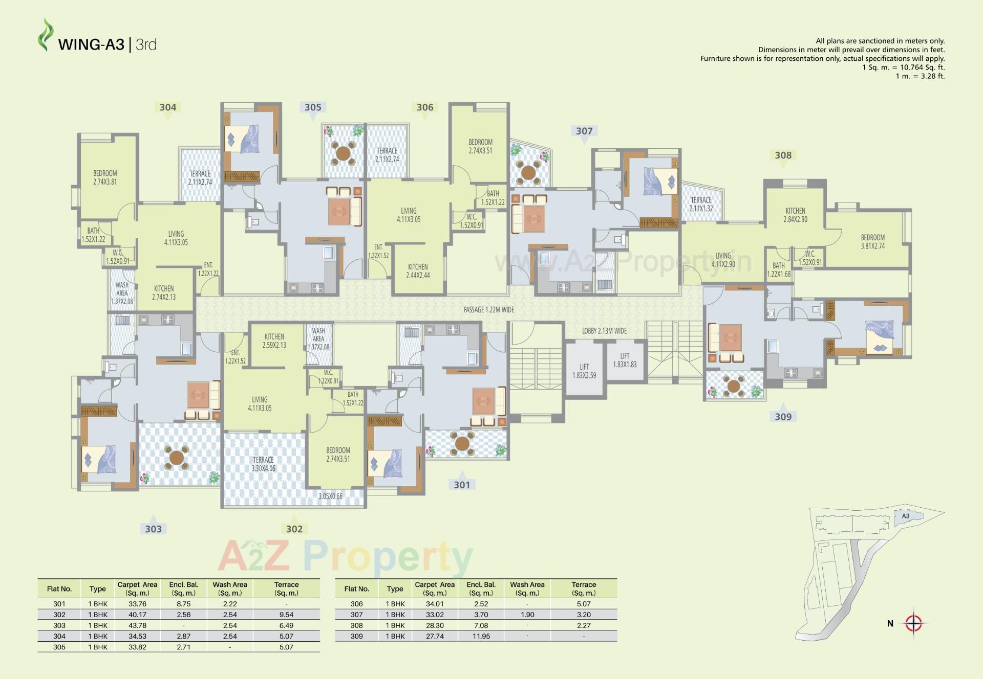 Layout of real estate project Brookefield Willows located at Pisoli, Pune, Maharashtra