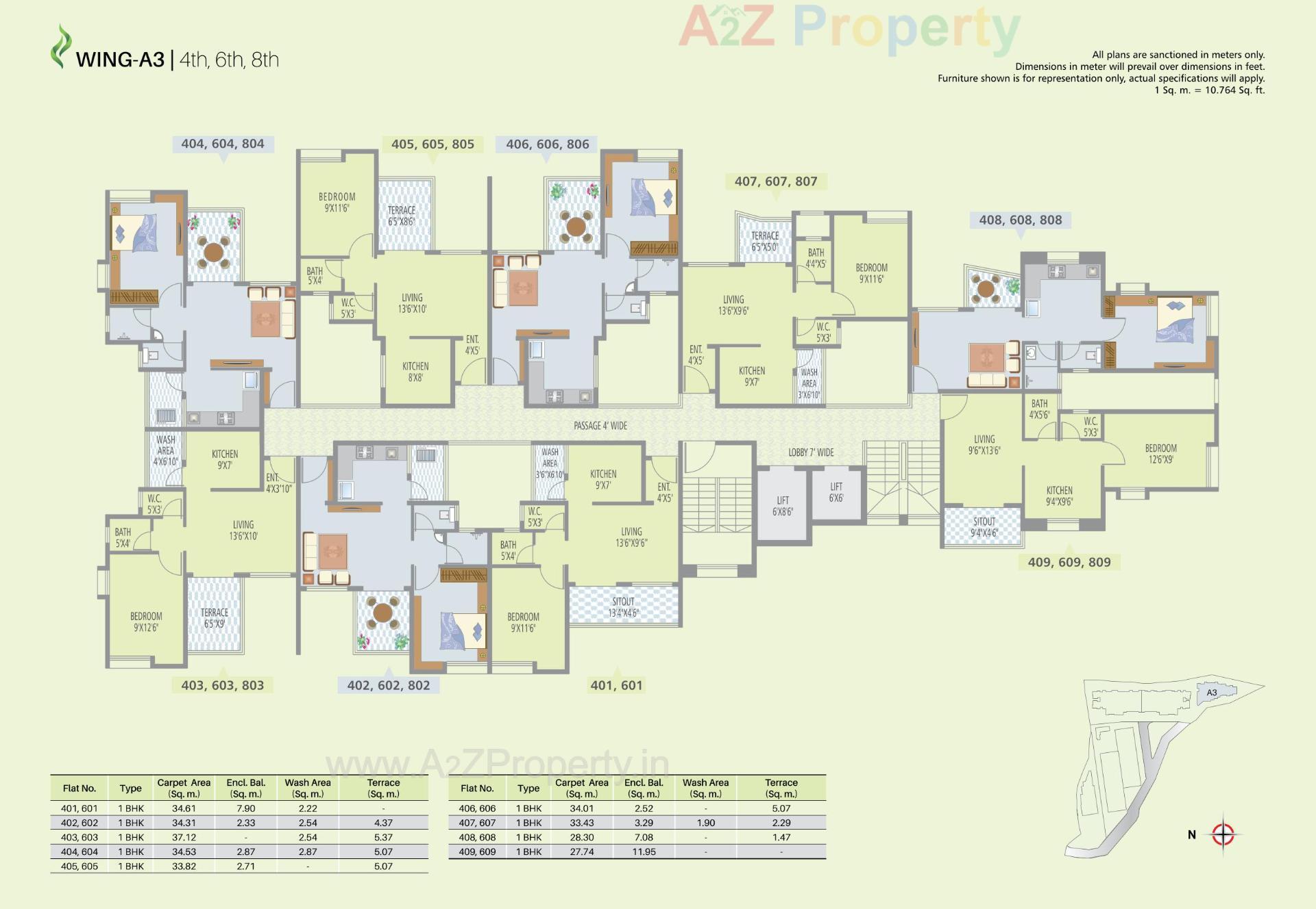 Layout of real estate project Brookefield Willows located at Pisoli, Pune, Maharashtra