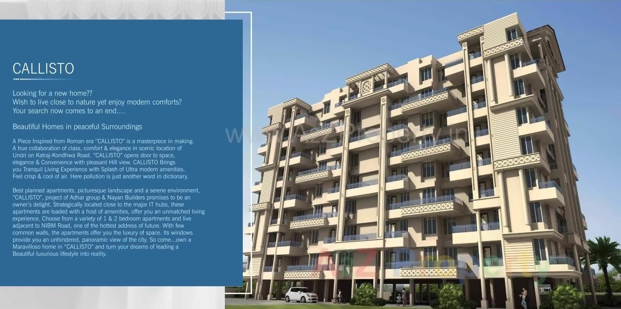 3D Elevation of real estate project Callisto located at Undri, Pune, Maharashtra