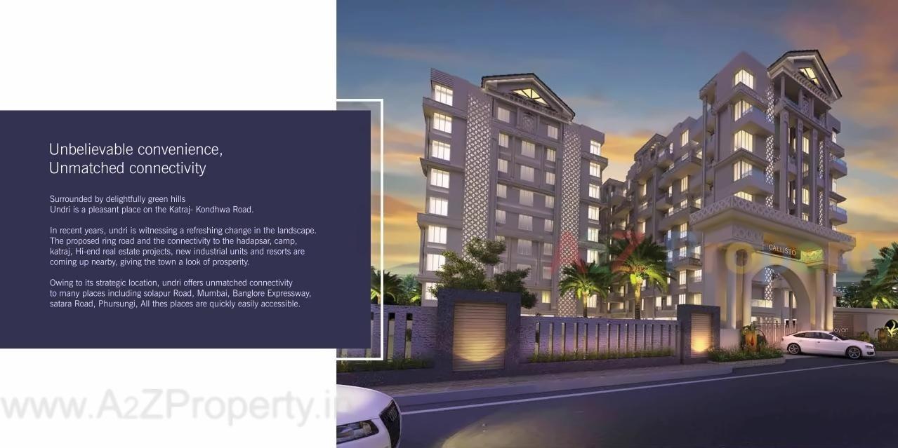 3D Elevation of real estate project Callisto located at Undri, Pune, Maharashtra