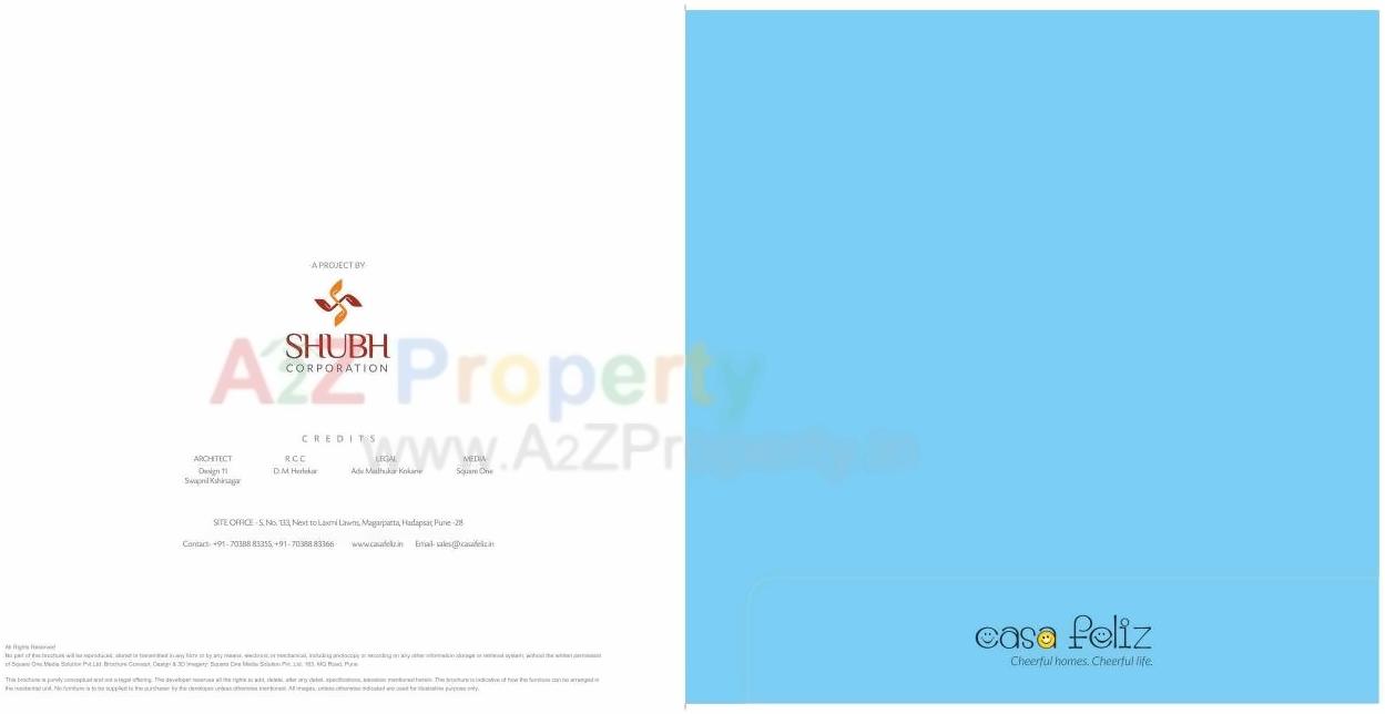  of real estate project Casa Feliz located at Pune-m-corp, Pune, Maharashtra