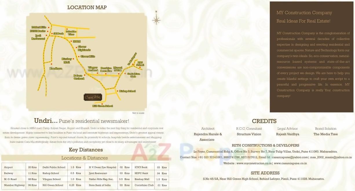  of real estate project Casa Mia located at Pisoli, Pune, Maharashtra