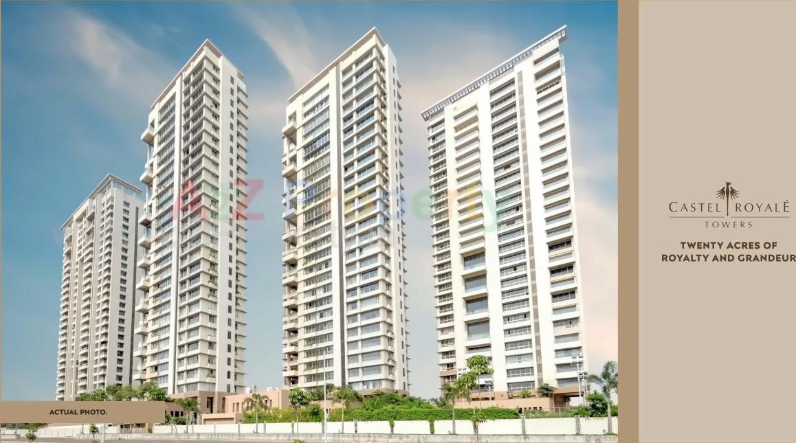 3D Elevation of real estate project Castel Royale Excellente located at Pune-m-corp, Pune, Maharashtra