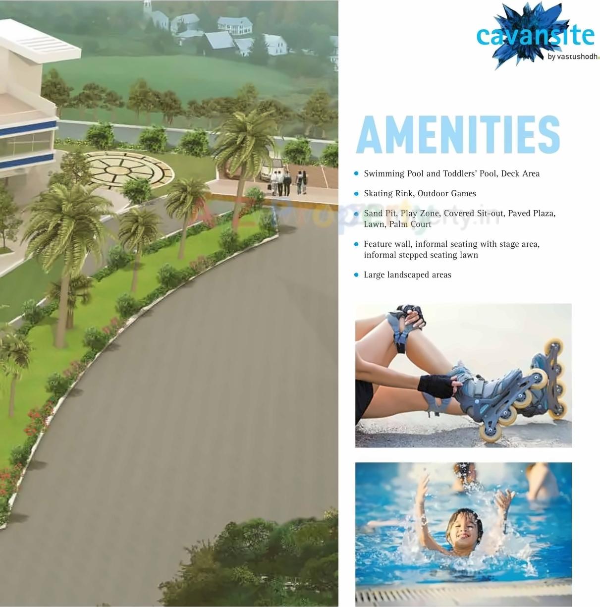 3D Elevation of real estate project Cavansite located at Warje, Pune, Maharashtra