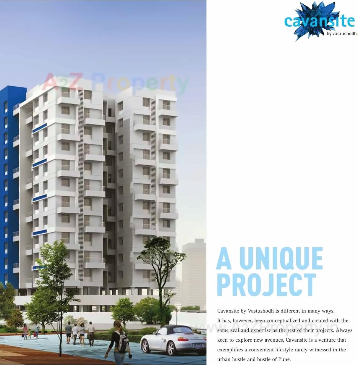 3D Elevation of real estate project Cavansite located at Warje, Pune, Maharashtra