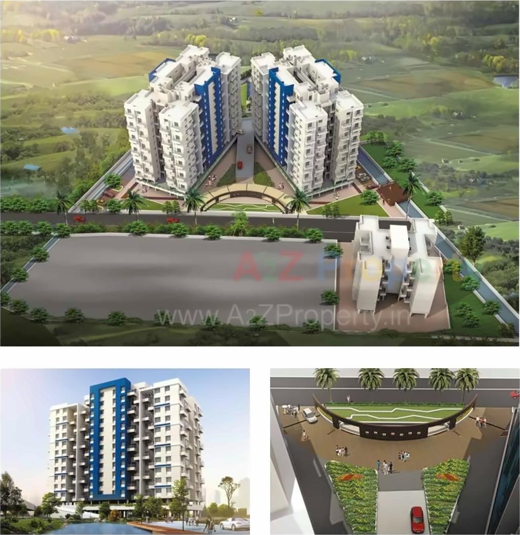 3D Elevation of real estate project Cavansite located at Warje, Pune, Maharashtra