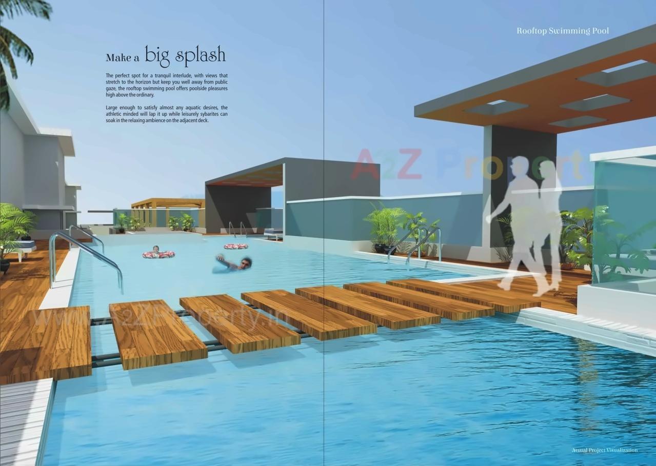 3D Elevation of real estate project Central Park located at Manjari-bk, Pune, Maharashtra