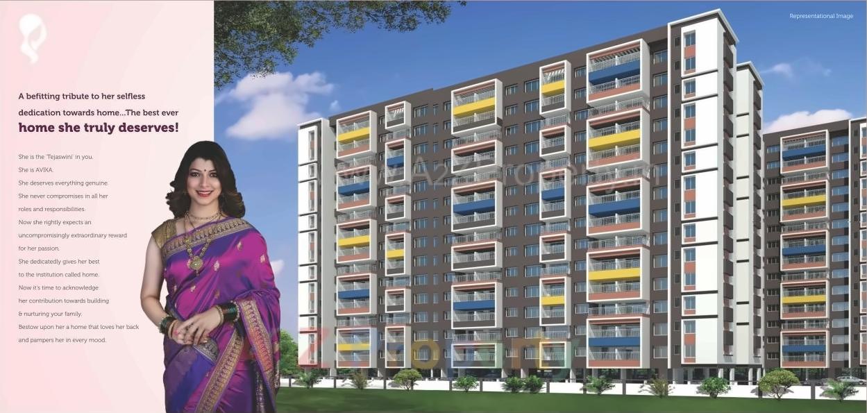 3D Elevation of real estate project Ceratec Avika located at Yawalewadi, Pune, Maharashtra