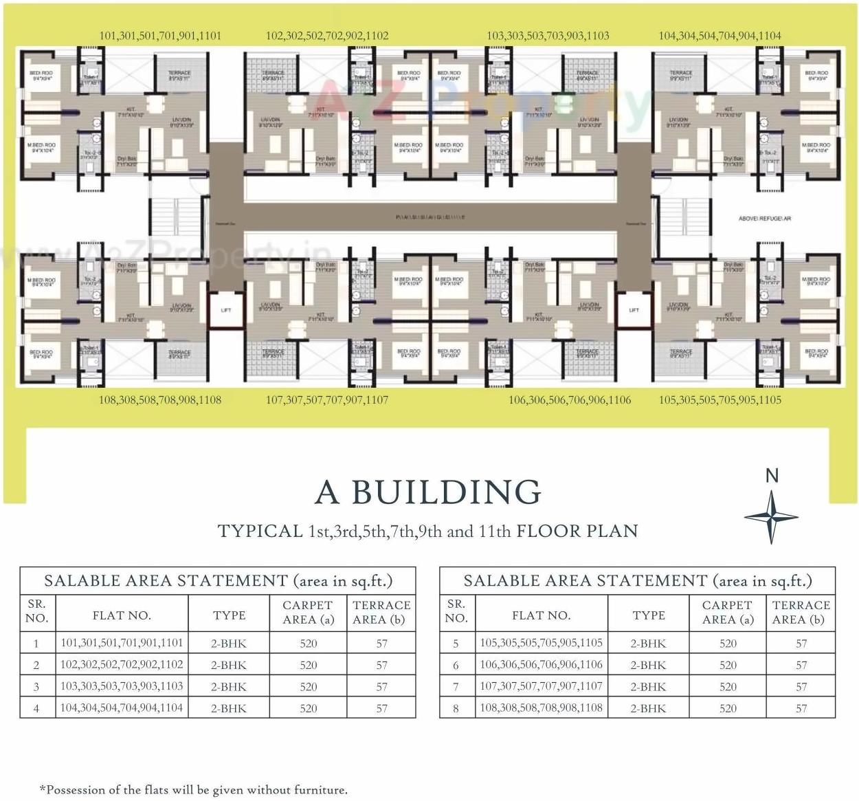 Layout of real estate project Ceratec Greens located at Pune-m-corp, Pune, Maharashtra