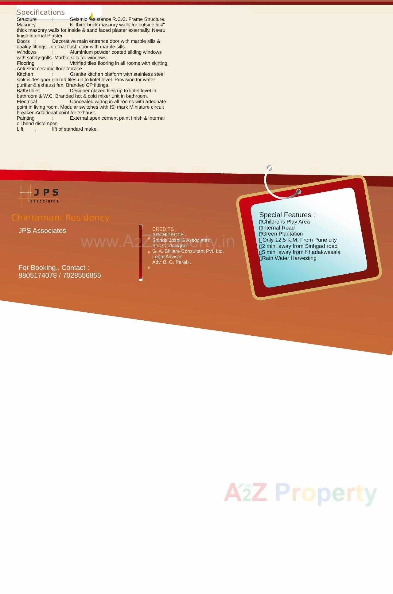  of real estate project Chintamani Residency located at Kirkatwadi, Pune, Maharashtra