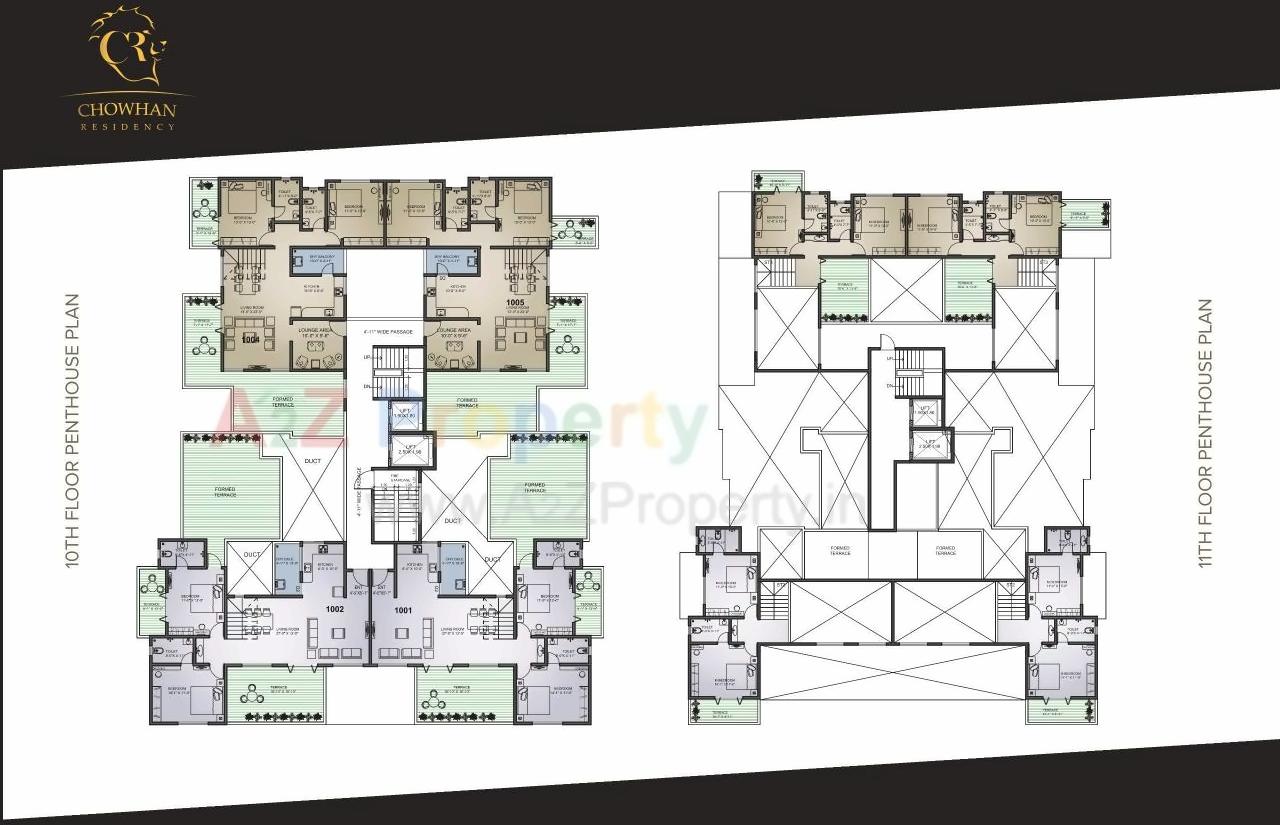 Layout of real estate project Chowhan Residency/ Amaltas located at Undri, Pune, Maharashtra