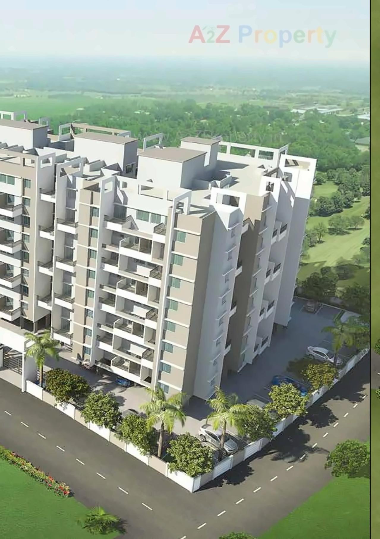 3D Elevation of real estate project Citrine located at Marunji, Pune, Maharashtra