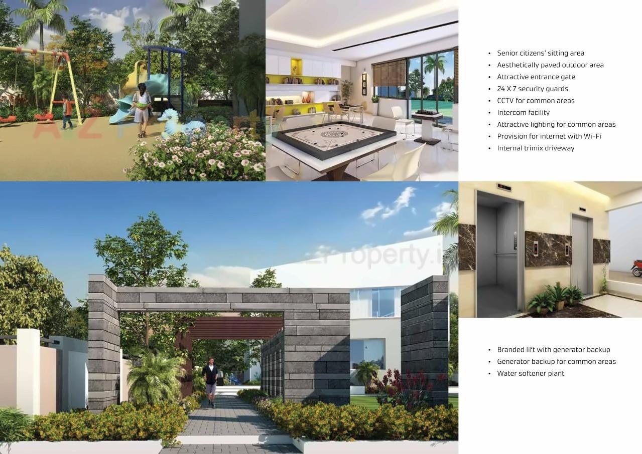 3D Elevation of real estate project Citrine located at Marunji, Pune, Maharashtra