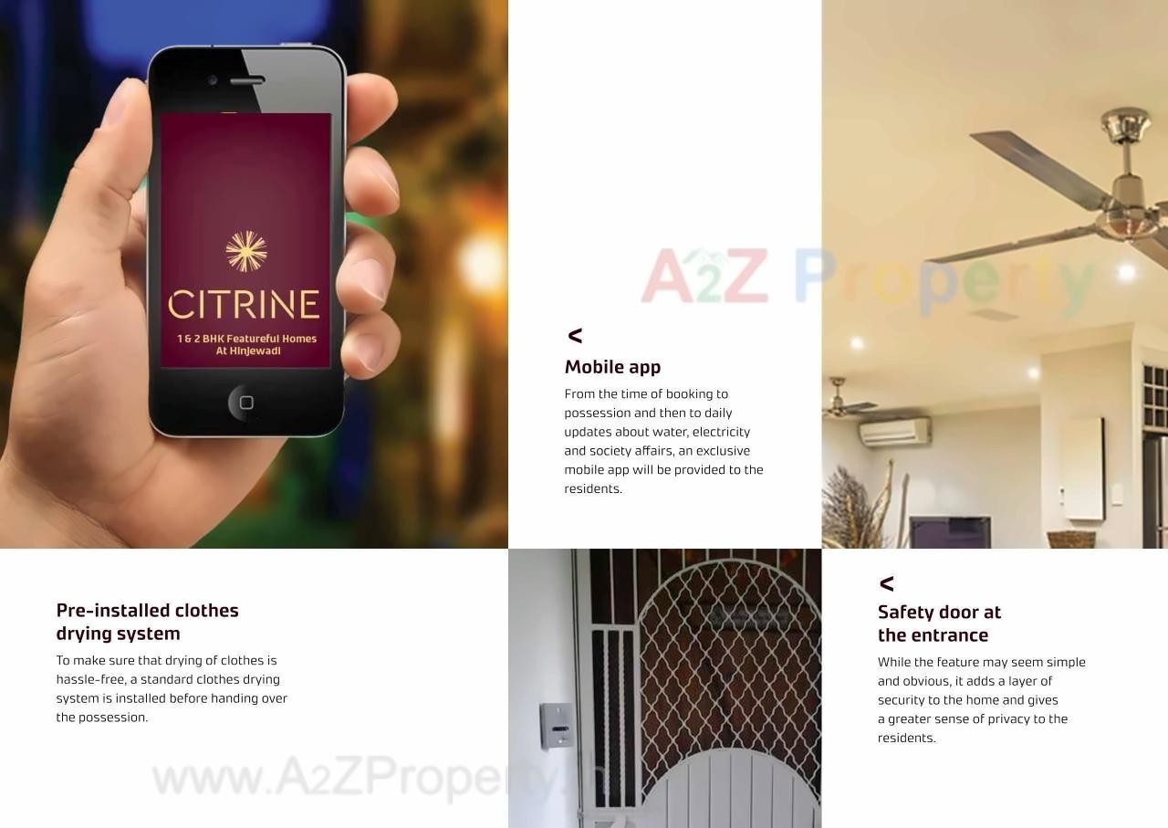  of real estate project Citrine located at Marunji, Pune, Maharashtra