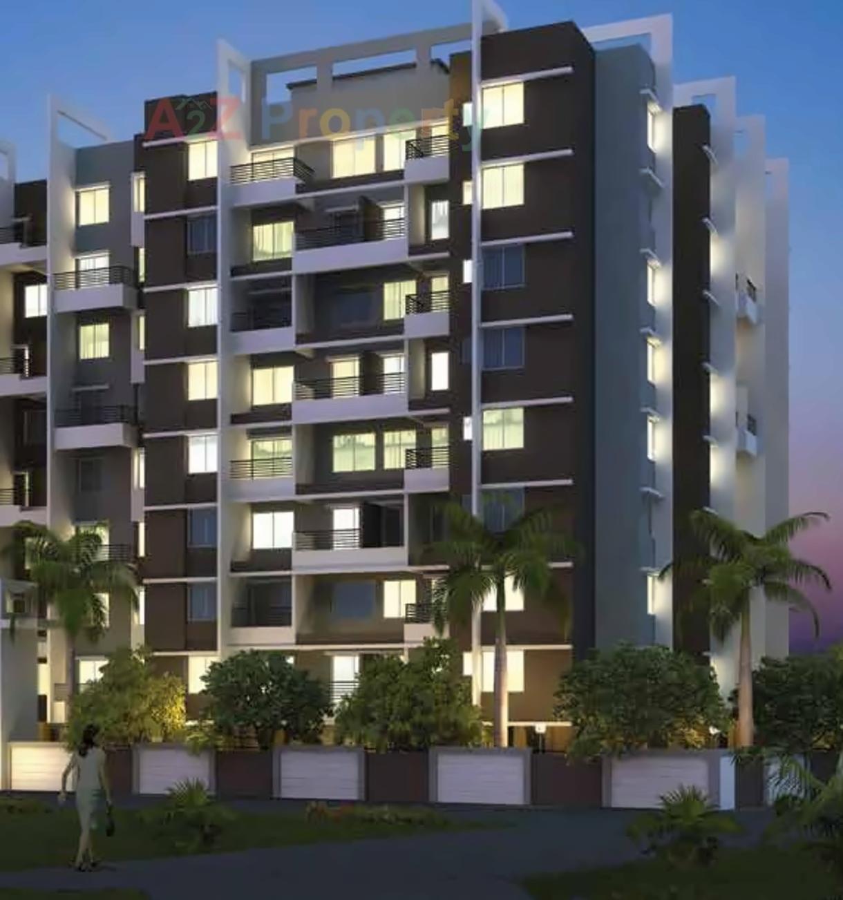 3D Elevation of real estate project Citrine located at Marunji, Pune, Maharashtra