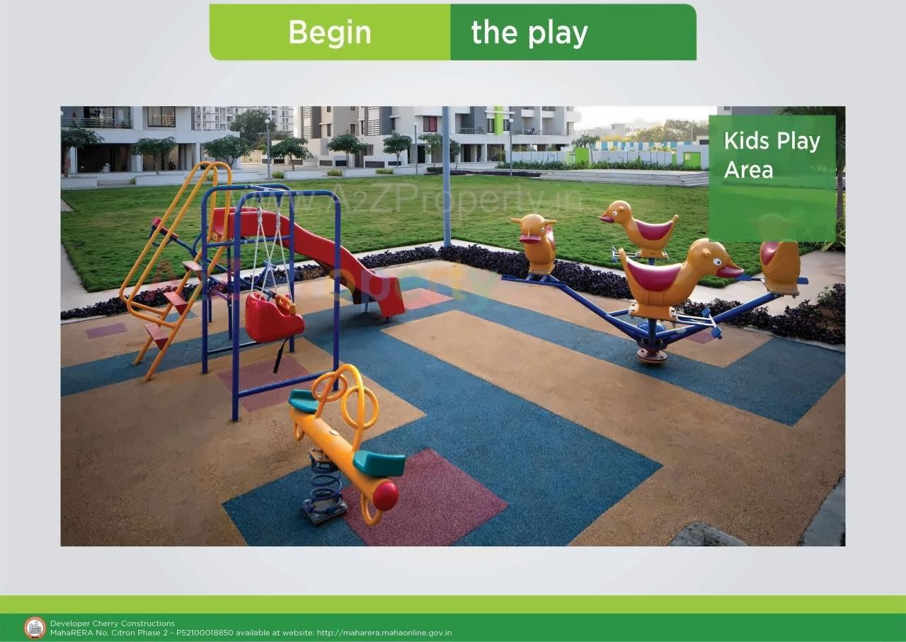 3D Elevation of real estate project Citron located at Wagholi, Pune, Maharashtra