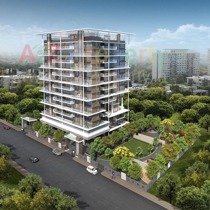 3D Elevation of real estate project Citta Giardino located at Pune-m-corp, Pune, Maharashtra