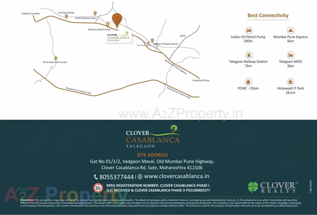  of real estate project Clover Casablanca located at Sate, Pune, Maharashtra