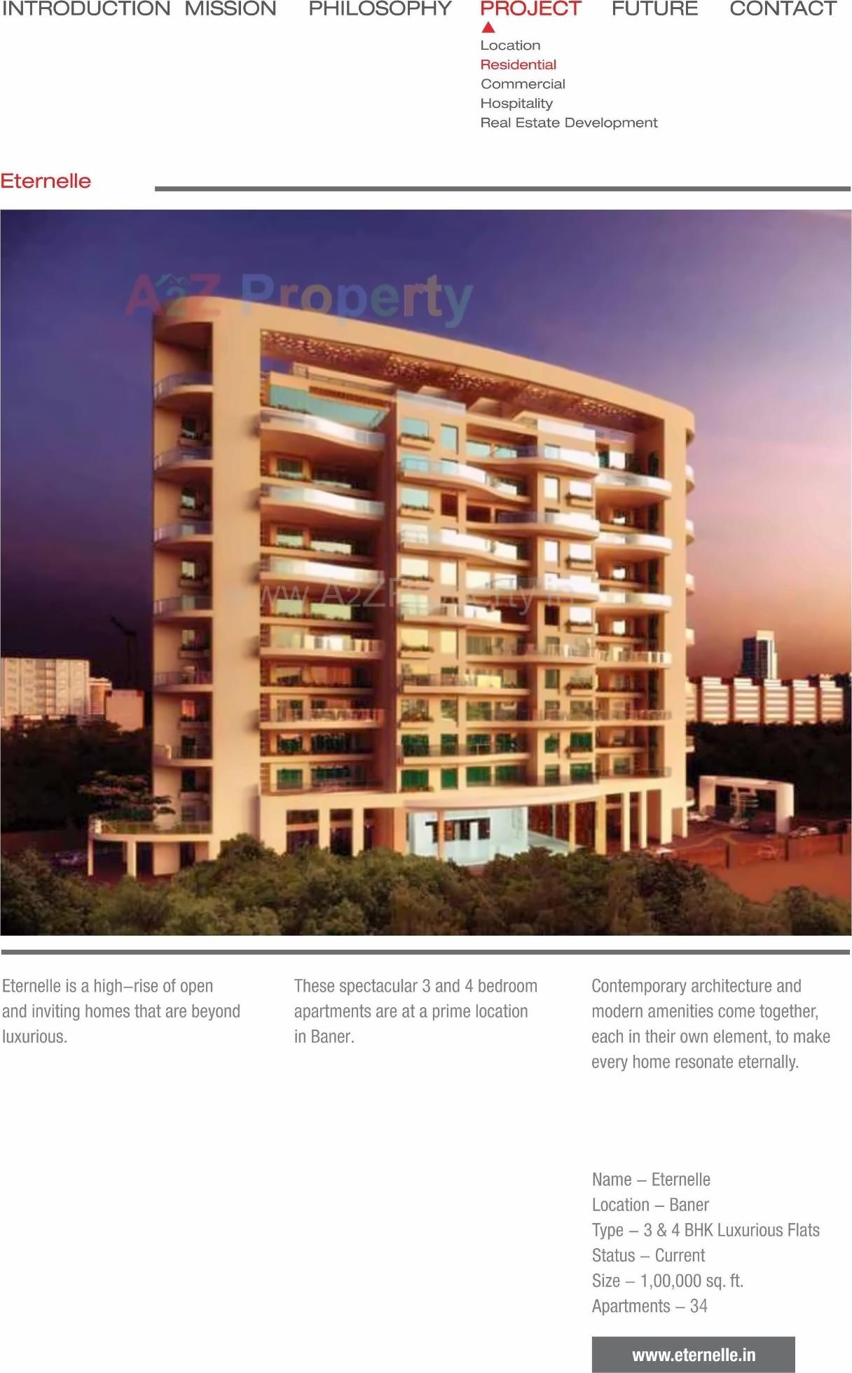 3D Elevation of real estate project Comfort Zone Plus located at Haveli, Pune, Maharashtra