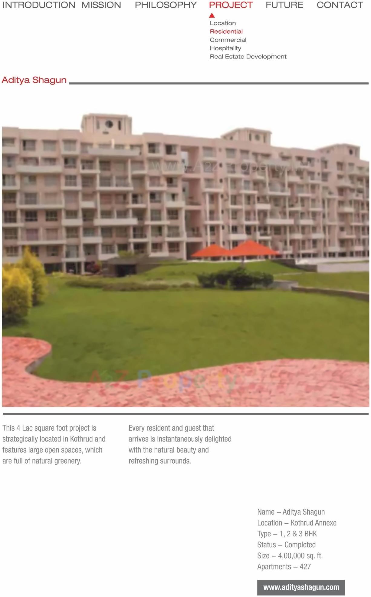 3D Elevation of real estate project Comfort Zone Plus located at Haveli, Pune, Maharashtra
