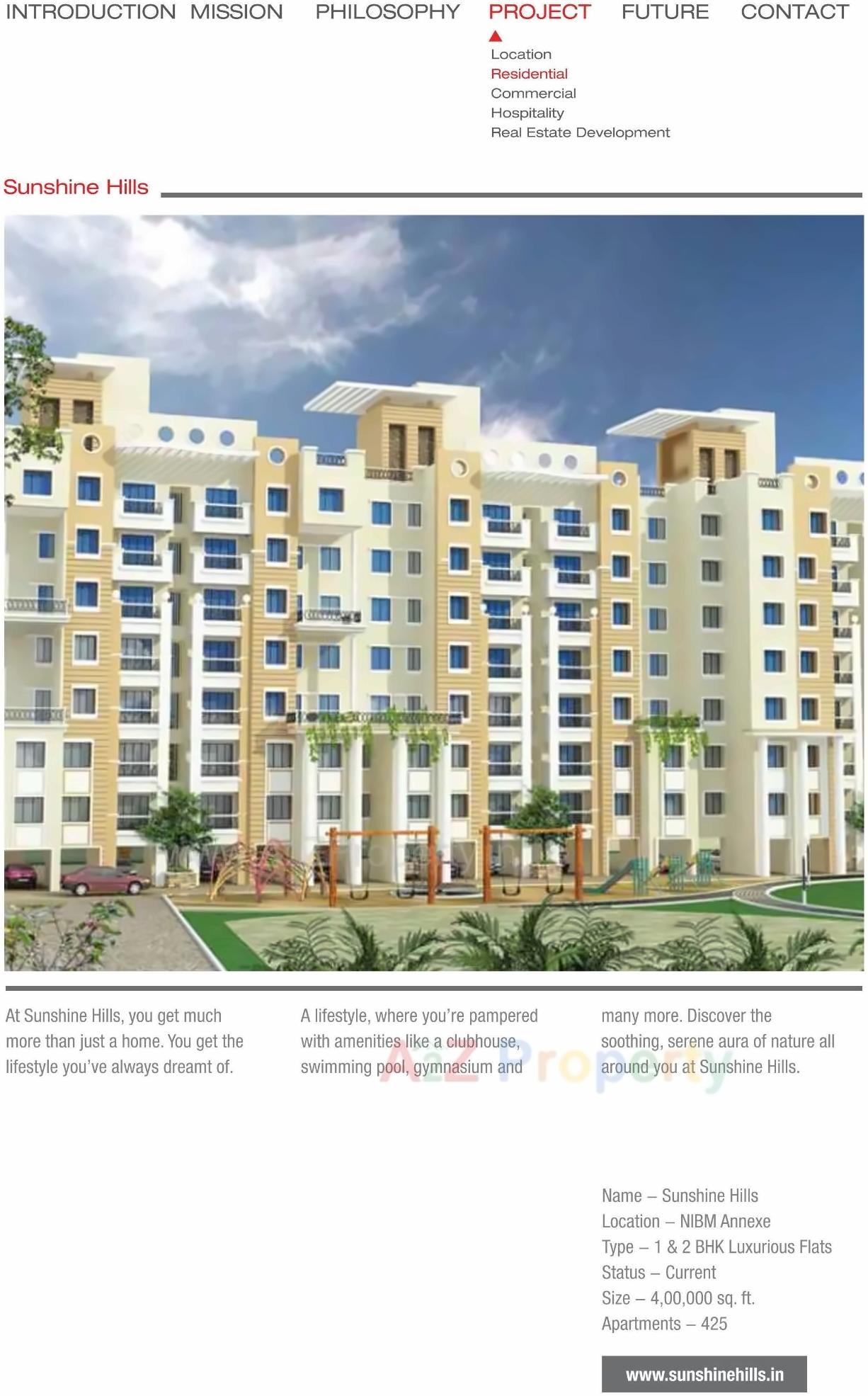 3D Elevation of real estate project Comfort Zone Plus located at Haveli, Pune, Maharashtra