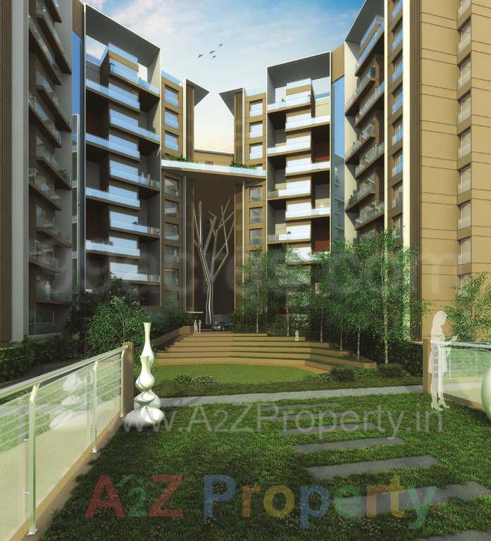 3D Elevation of real estate project Courtyard One located at Wakad, Pune, Maharashtra